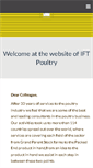 Mobile Screenshot of ift-poultry.com